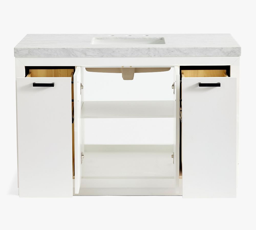 Pottery Barn Quinn 48" Single Wide Sink Vanity | The Summit