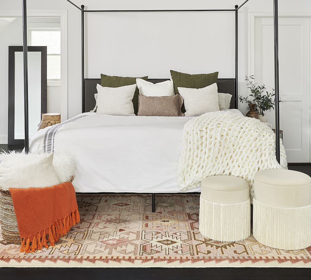 Odessa HandKnotted Wool Rug Pottery Barn