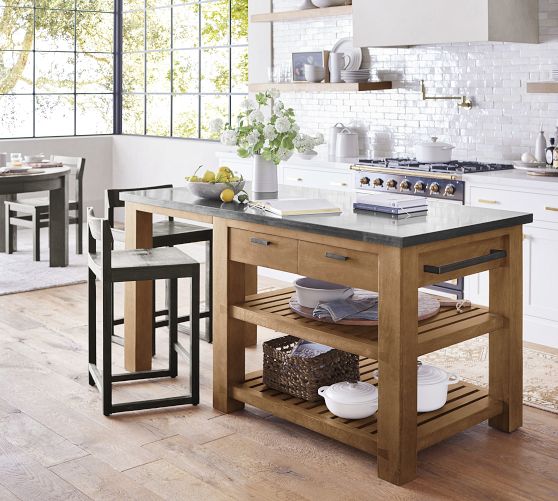 Reed Kitchen Island | Pottery Barn
