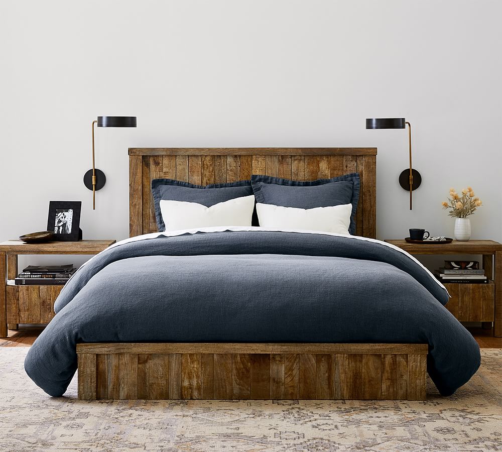 Keene Platform Bed | Pottery Barn