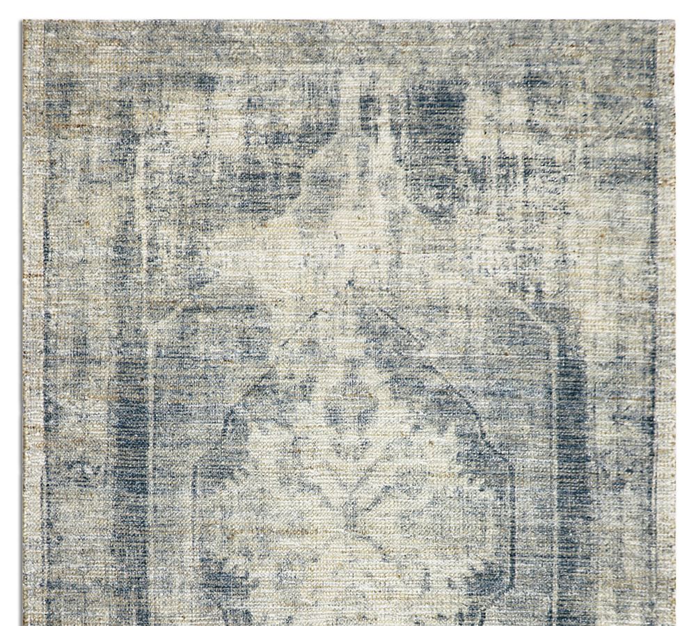 Persyn Handwoven Jute Chenille Rug Pottery Barn