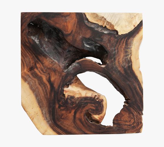 Live Edge Wooden Wall Art Pottery Barn