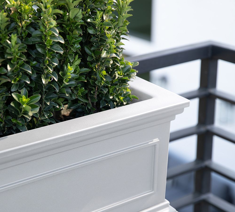 Veda Window Box Planters With Brackets Pottery Barn
