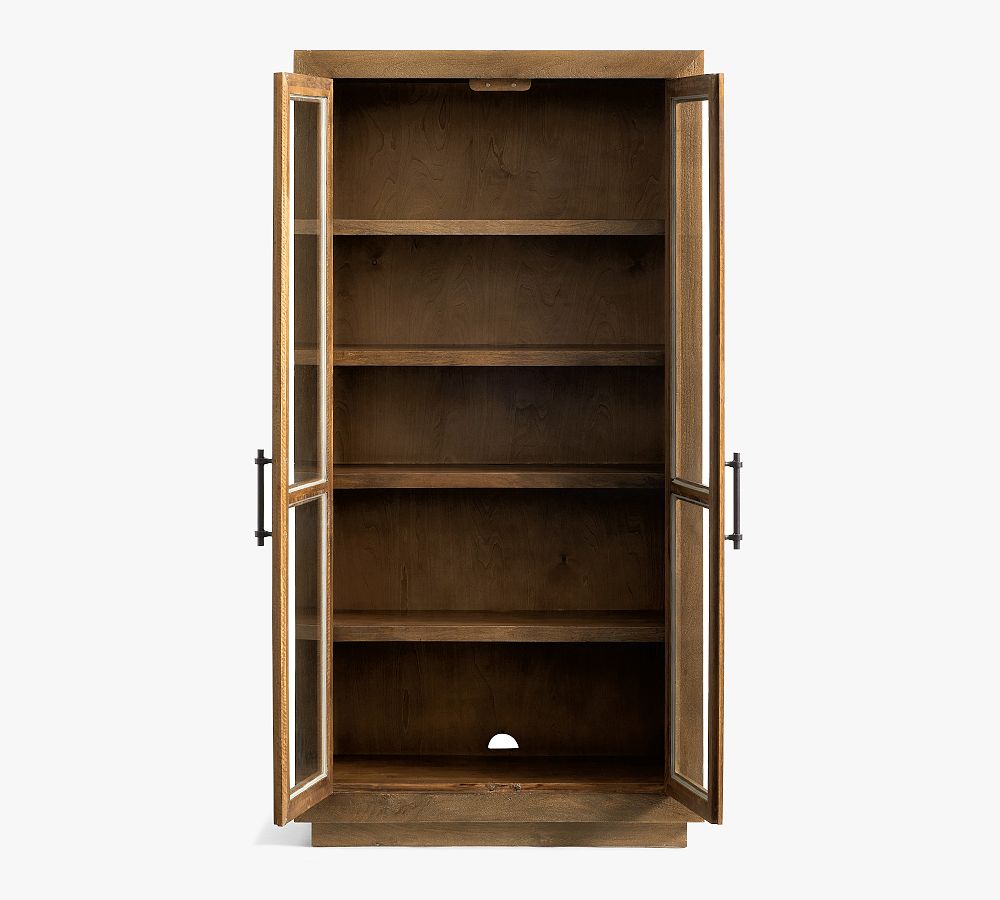 Oakleigh Glass Storage Pottery Barn