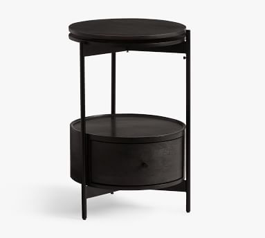 Warren Swivel Nightstand | Pottery Barn