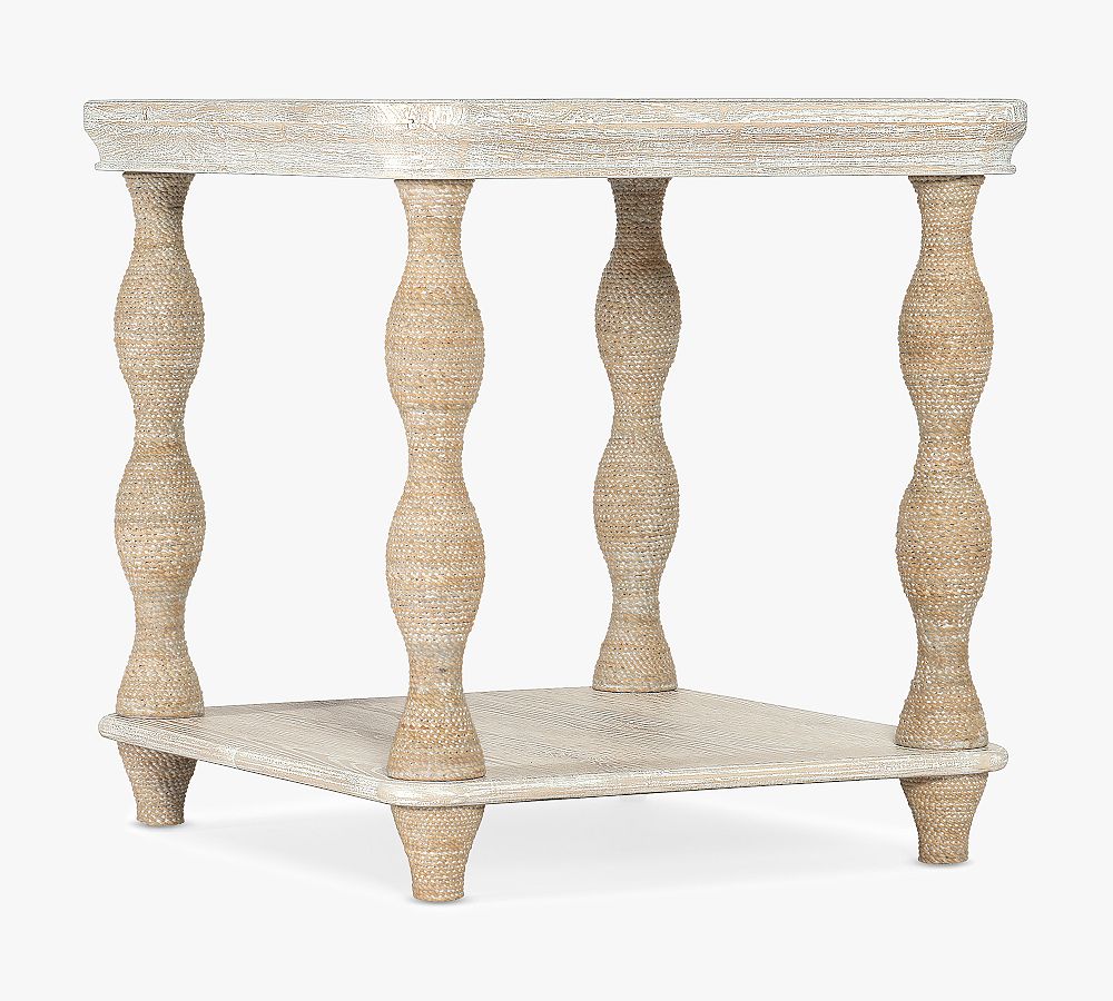 Delvy Rectangular Accent table Pottery Barn