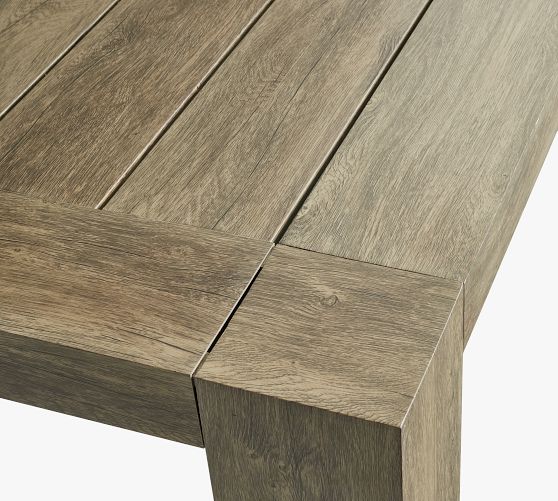 Palisades Metal Rectangular Outdoor Dining Table Pottery Barn