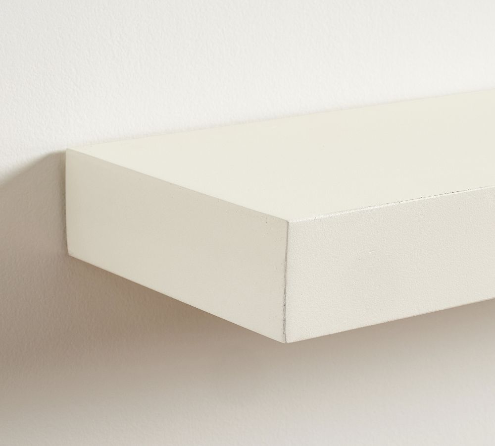 Brighton Floating Wood Shelves Pottery Barn