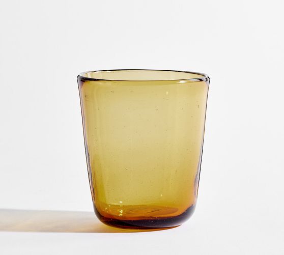 Amber Footed Tumbler- Short - Set of 2