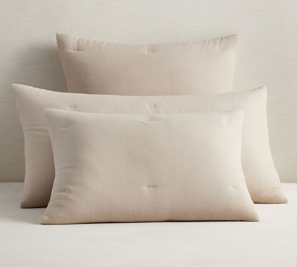 Dream Brushed Cotton Comforter Sham Pottery Barn