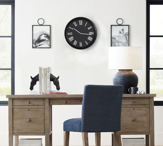 Jackson Wall Clock Pottery Barn