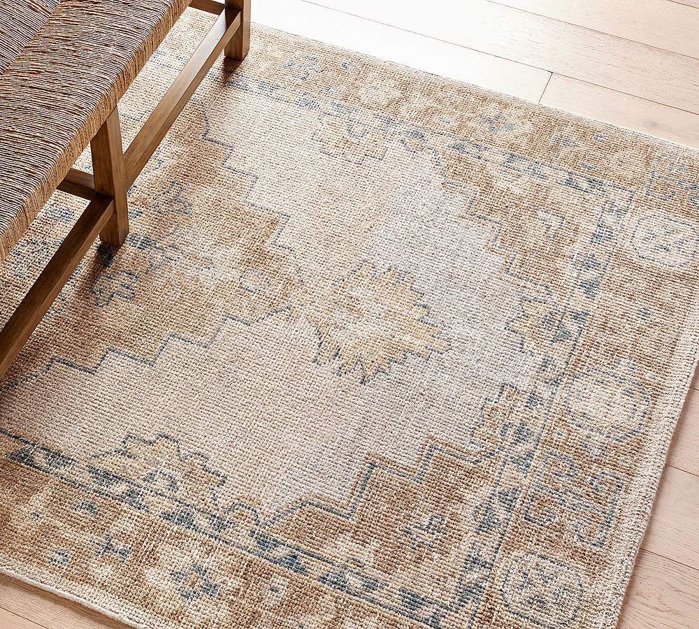 Finn HandKnotted Wool Rug Pottery Barn