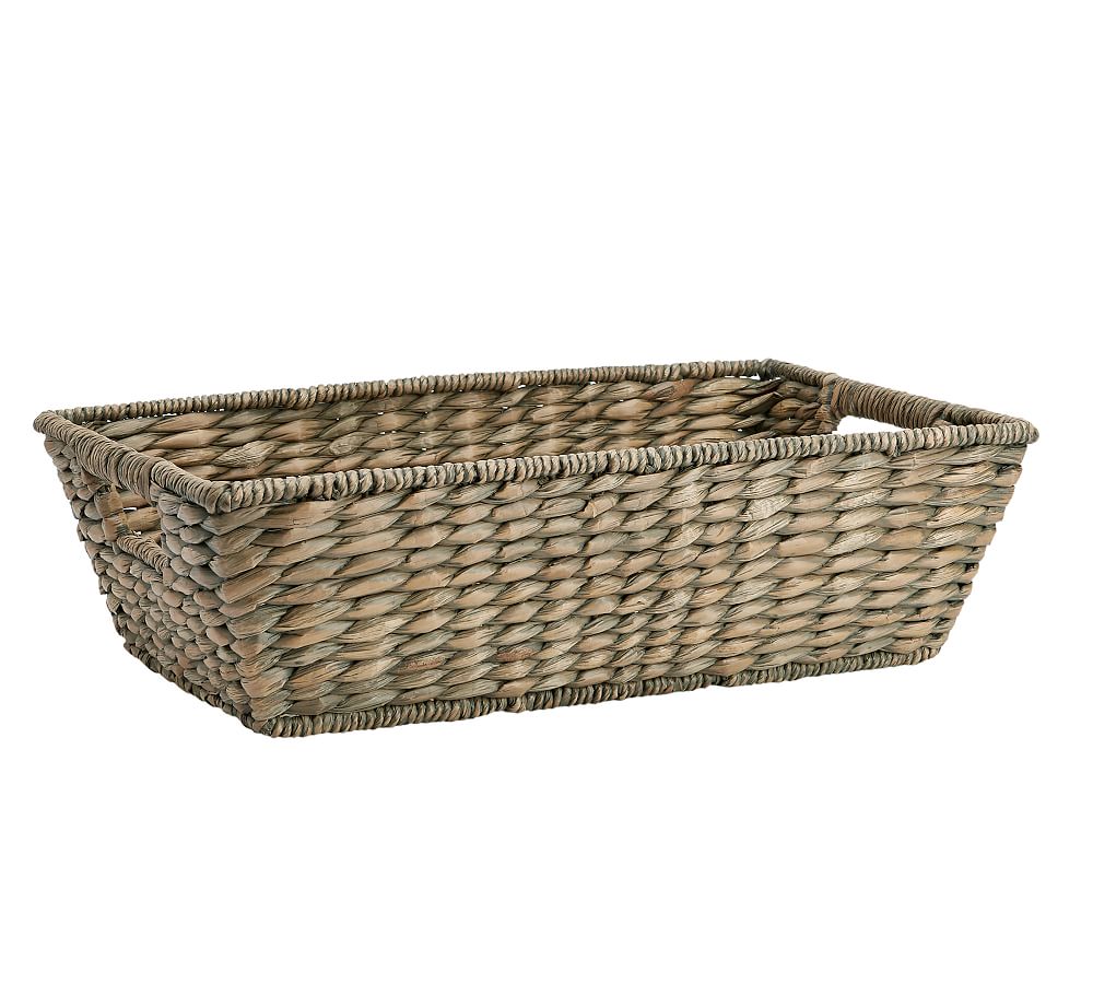 Charleston Underbed Storage Basket Gray Pottery Barn