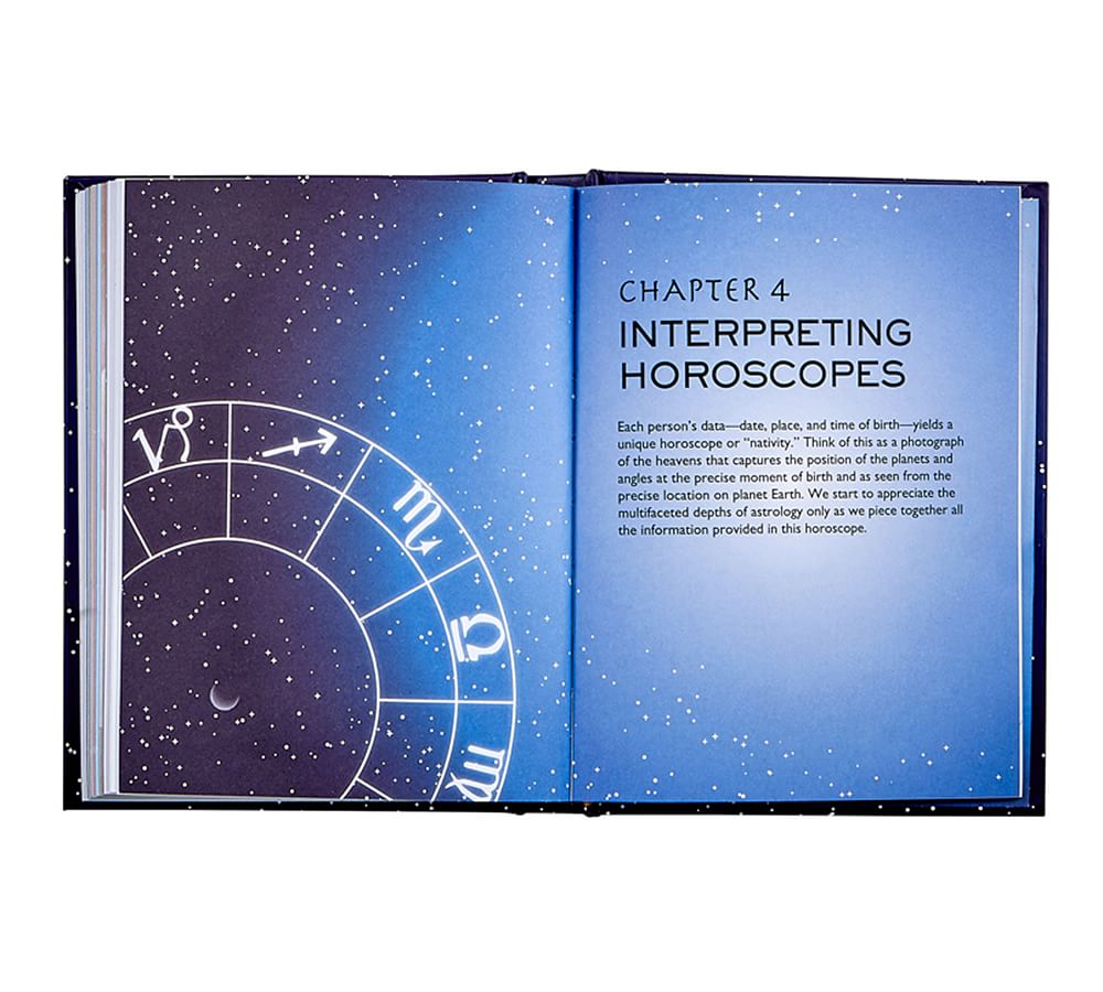 Astrology Leather-Bound Book