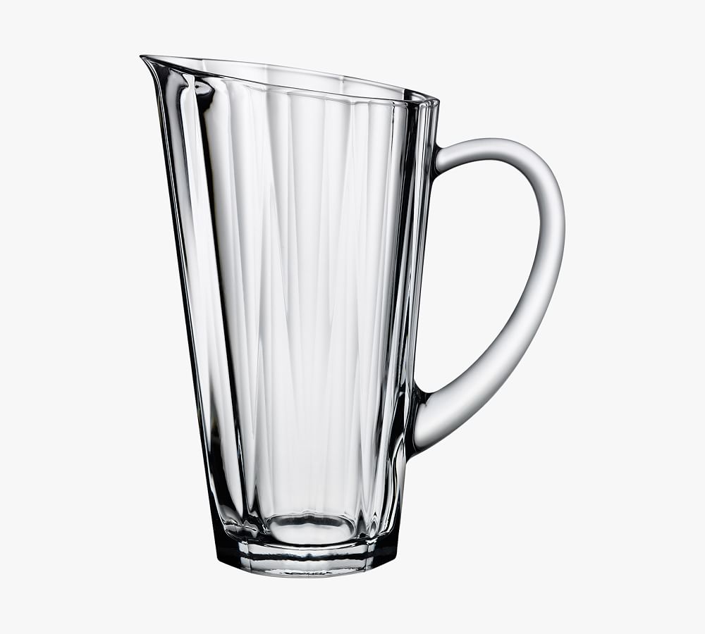 Hemingway Crystal Glass Pitcher Pottery Barn