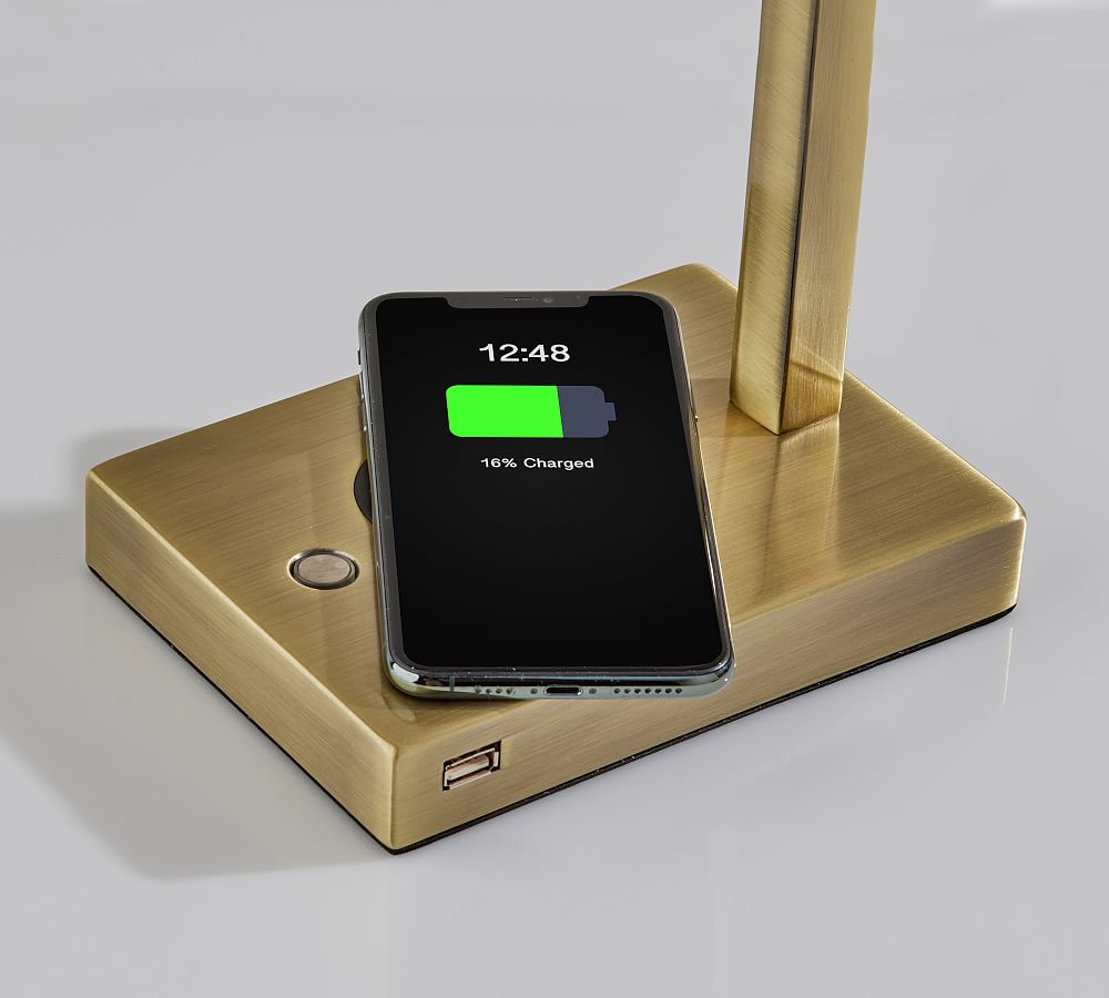 Pottery Barn Dell Charge LED USB Task Lamp The Summit at Fritz Farm