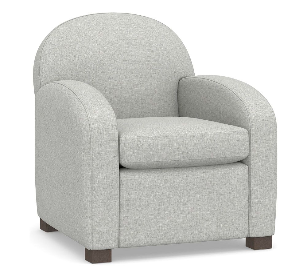 OPEN BOX Farmhouse Upholstered Armchair, Polyester Wrapped Cushions