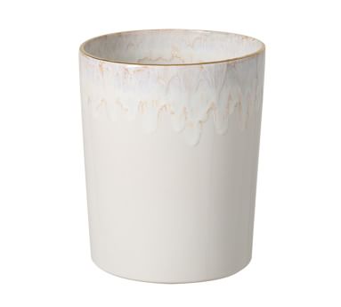 Casafina Taormina Stoneware Bathroom Accessories - White and Gold ...