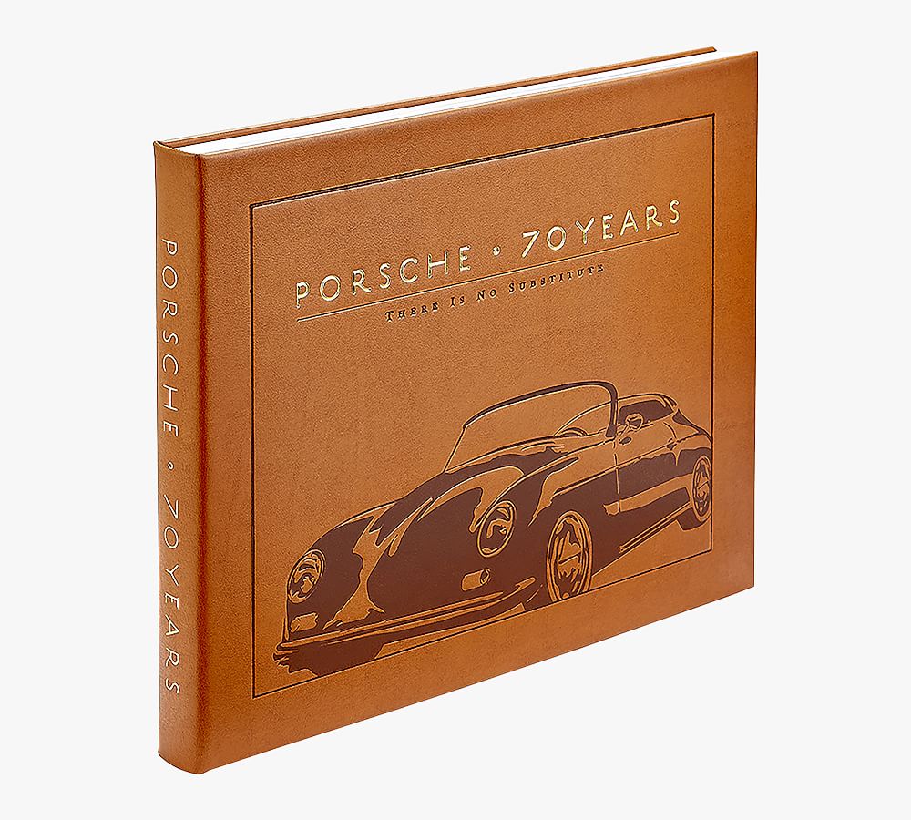 Porsche 70 Years Leather-Bound Book