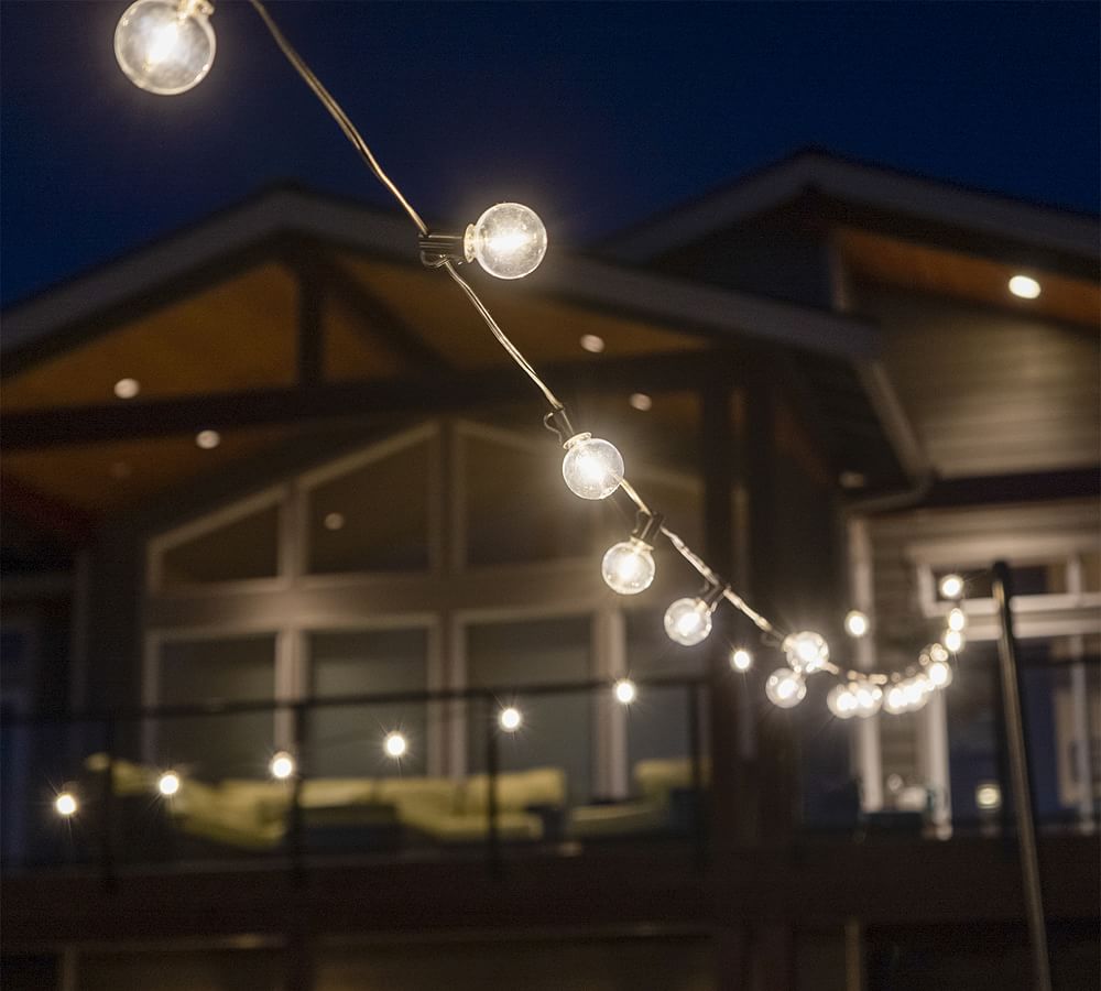 Bistro LED String Lights Pottery Barn