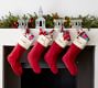 Galvanized Village Stocking Holder | Pottery Barn