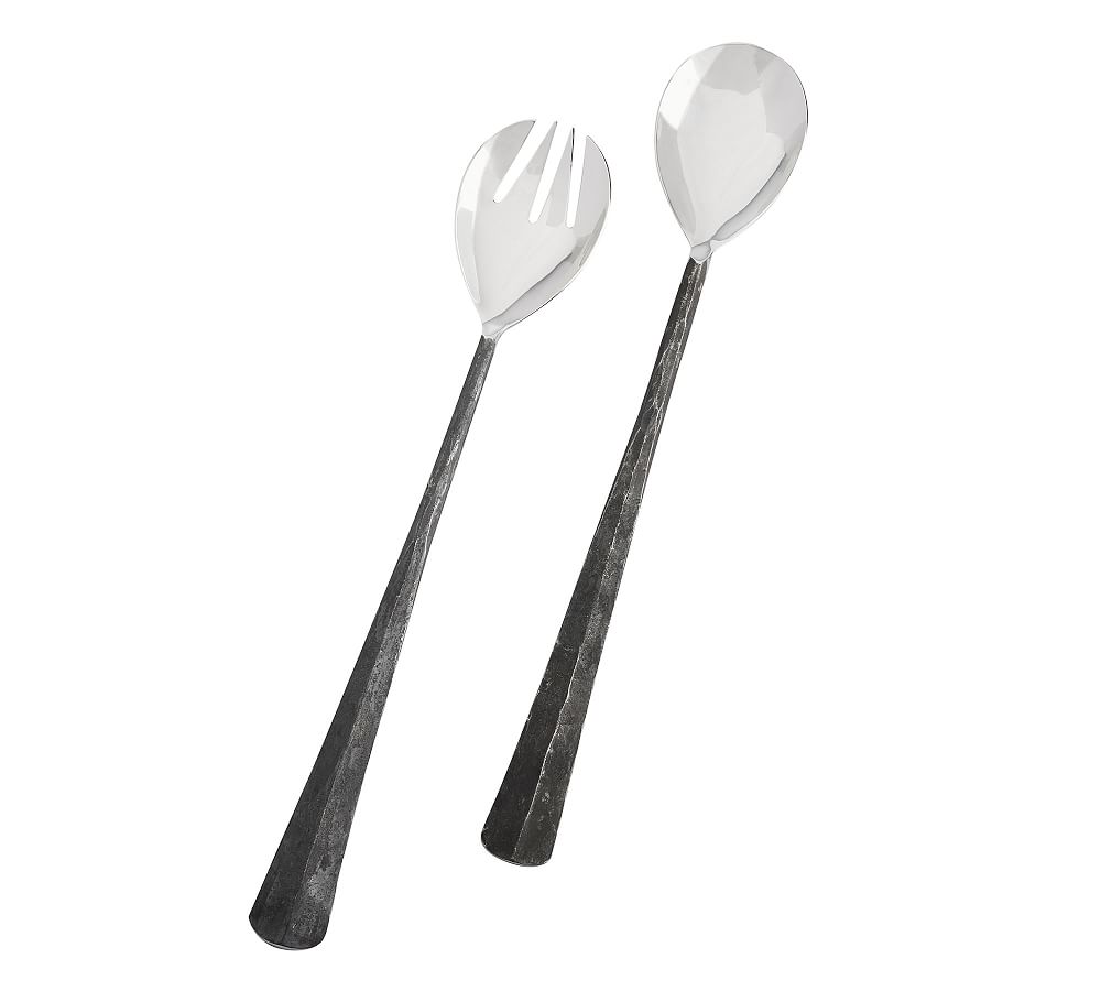 Ridge Blackened Serving Utensils Pottery Barn