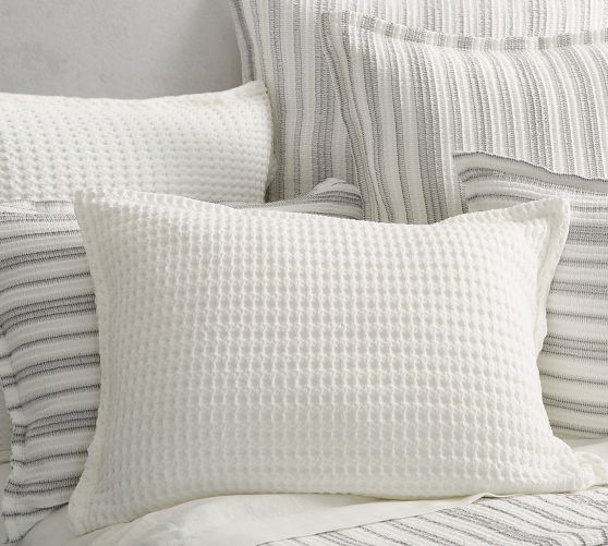 Roche Cotton Sham | Pottery Barn