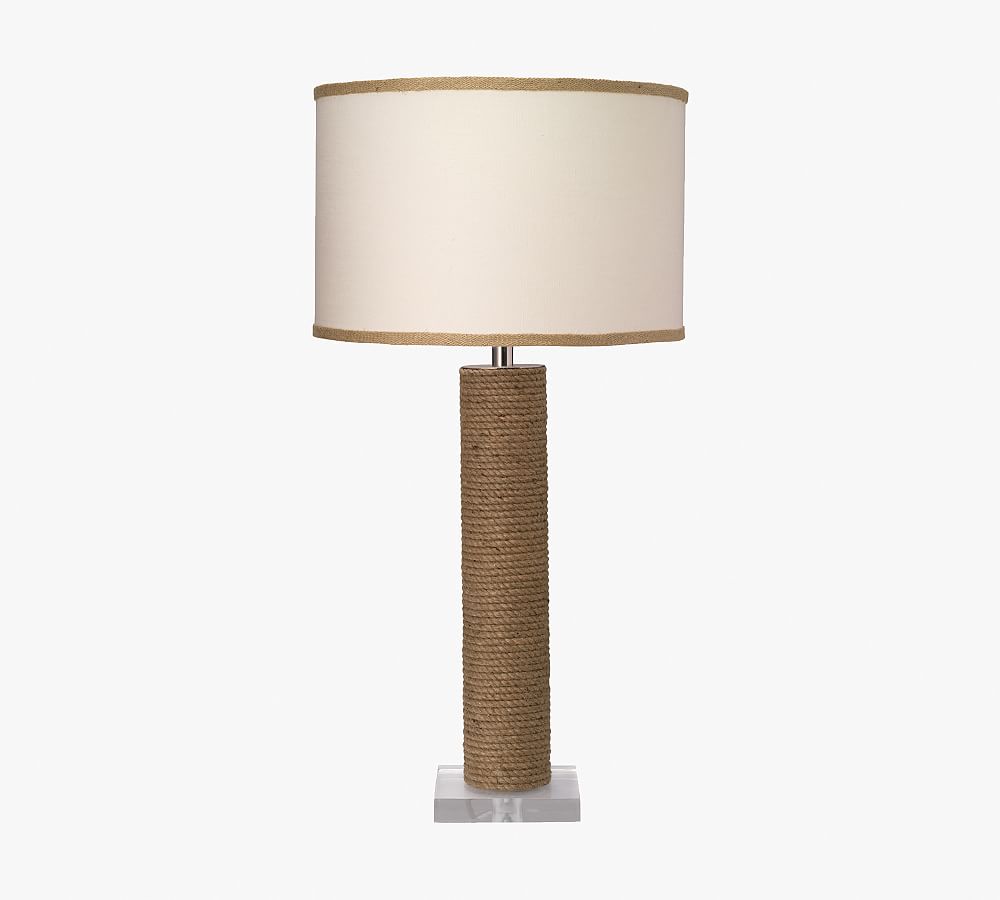 Noria Jute Rope Table Lamp Pottery Barn