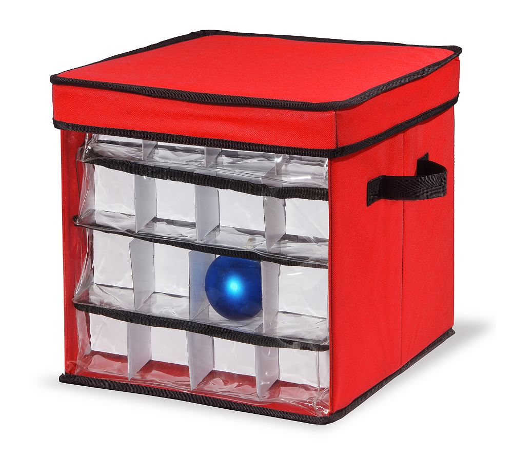 Square Ornament Storage Bag Pottery Barn