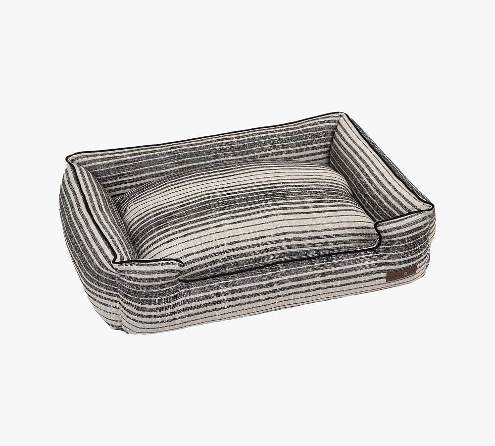 Striped Lounge Pet Bed