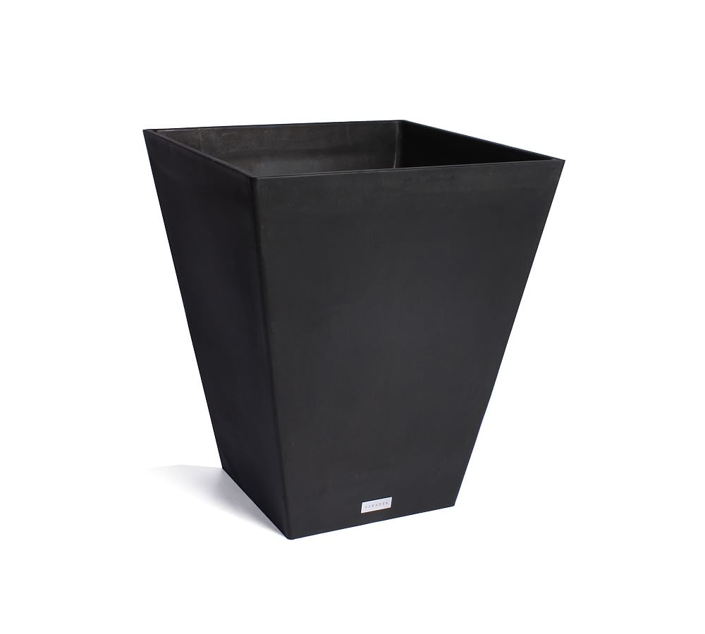 Hevea Tapered Cube Short Outdoor Planters