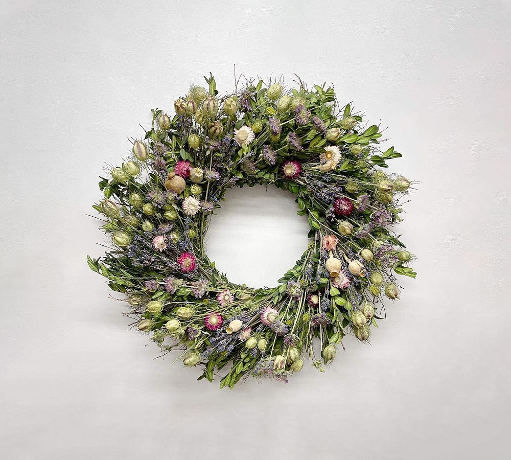 Dried Blossom Bounty Wreaths