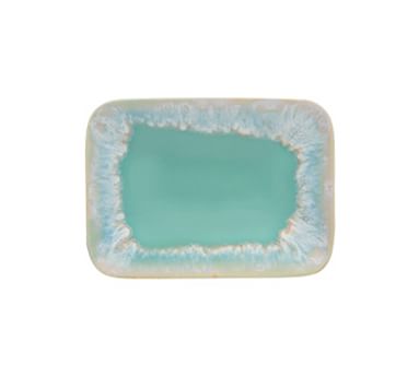 Casafina Taormina Stoneware Bathroom Accessories - Aqua