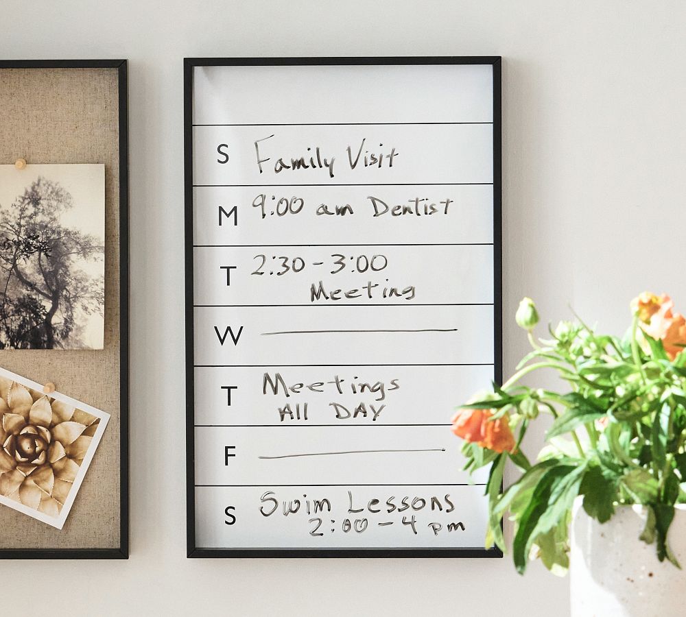 Foley Magnetic Whiteboard Calendar Pottery Barn Foley Magnetic Whiteboard Calendar Pottery Barn