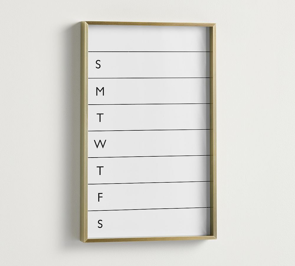 Foley Magnetic Whiteboard Calendar Pottery Barn Foley Magnetic Whiteboard Calendar Pottery Barn