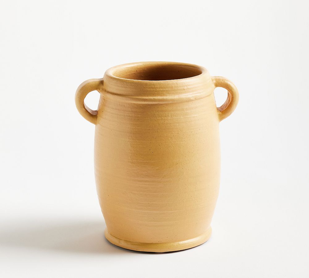 Handcrafted Lachman Crock Vases