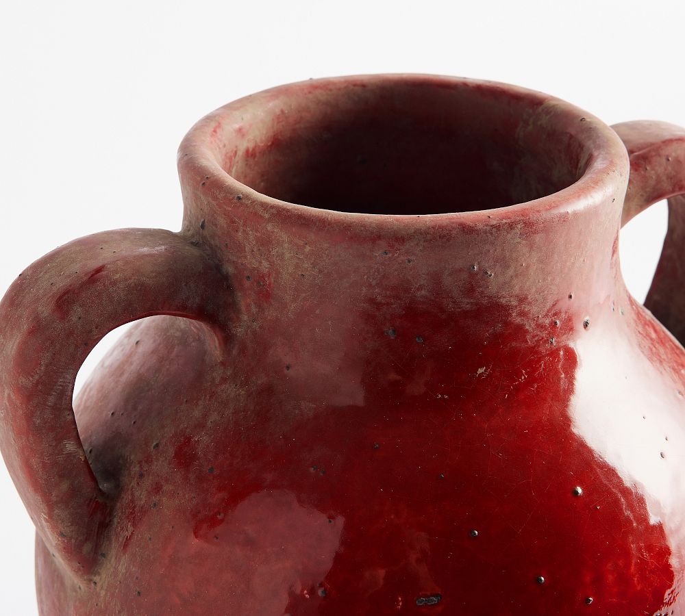 Handcrafted Corbel Glazed Vase
