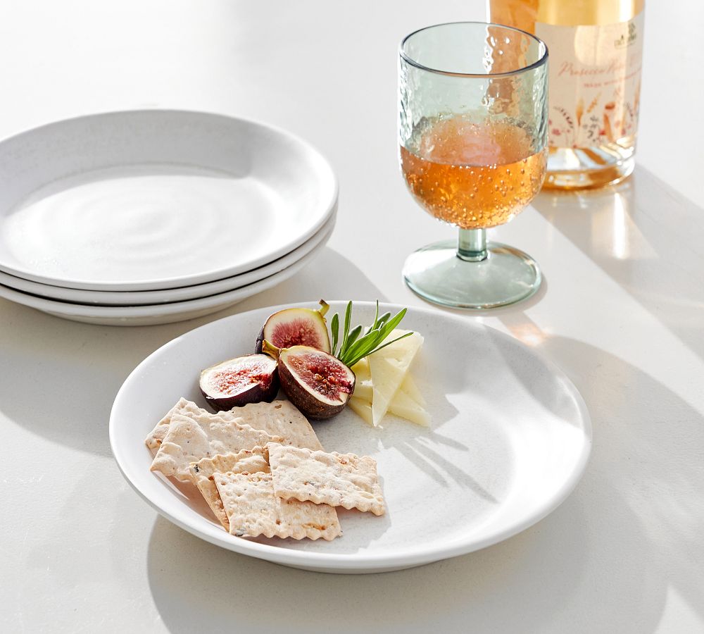 Larkin Melamine 12Piece Dinnerware Set Pottery Barn