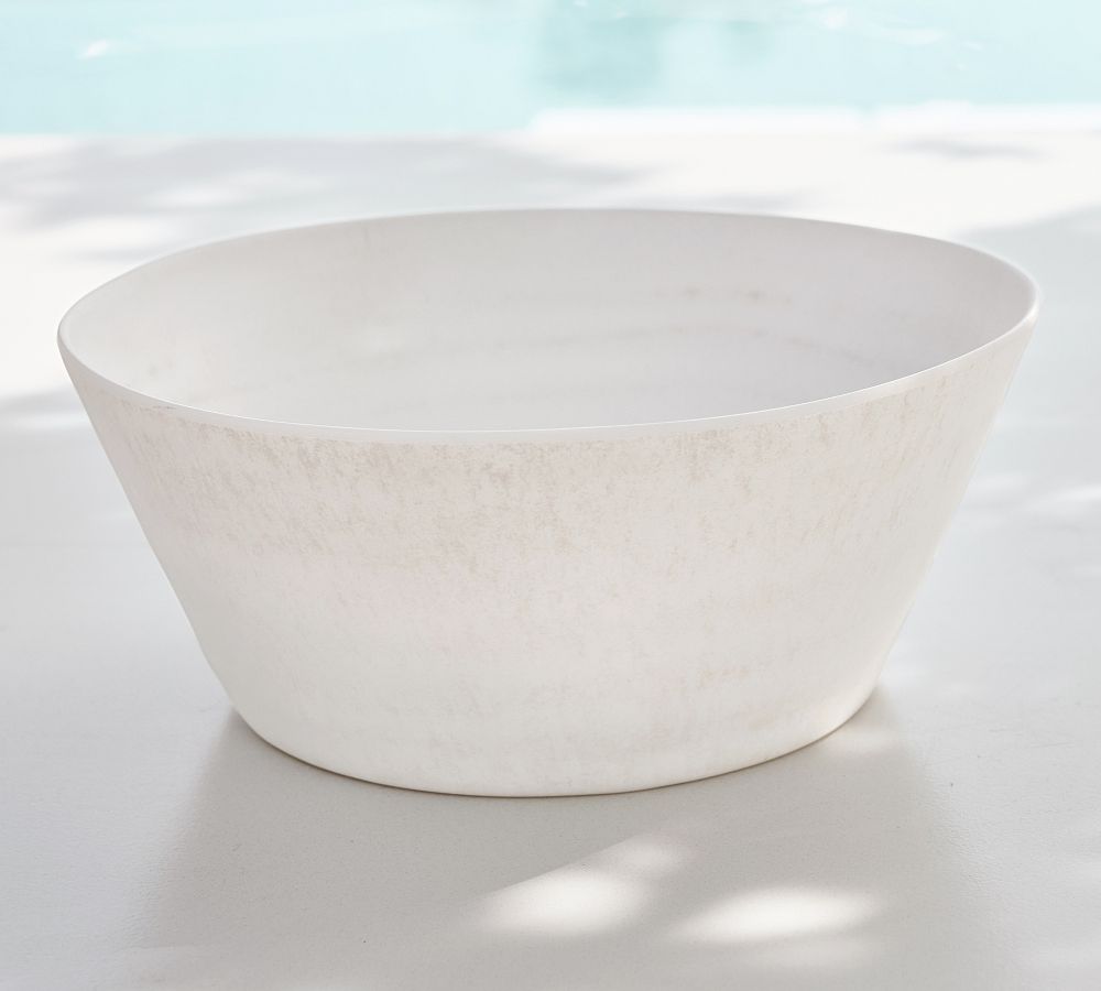 Larkin Melamine Serving Bowl & Platter Pottery Barn