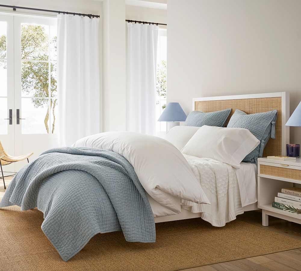 Everyday Percale Duvet Cover Pottery Barn