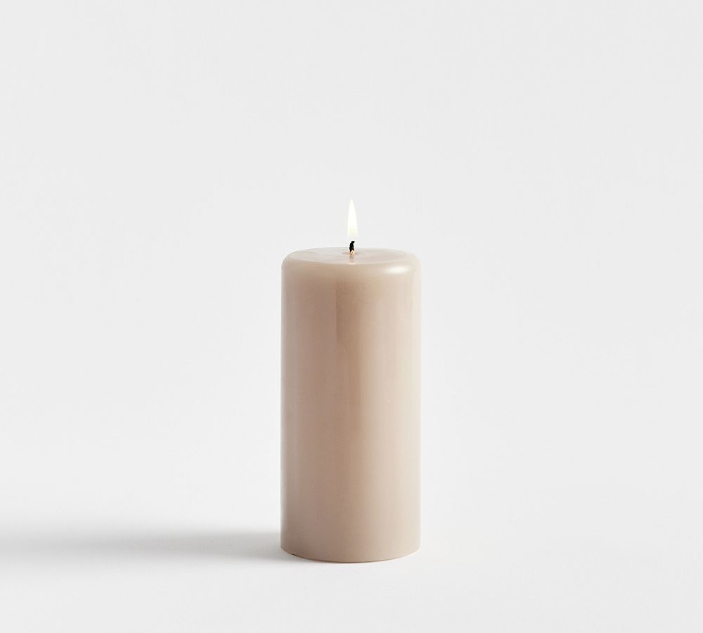 Modern Curved Pillar Candle