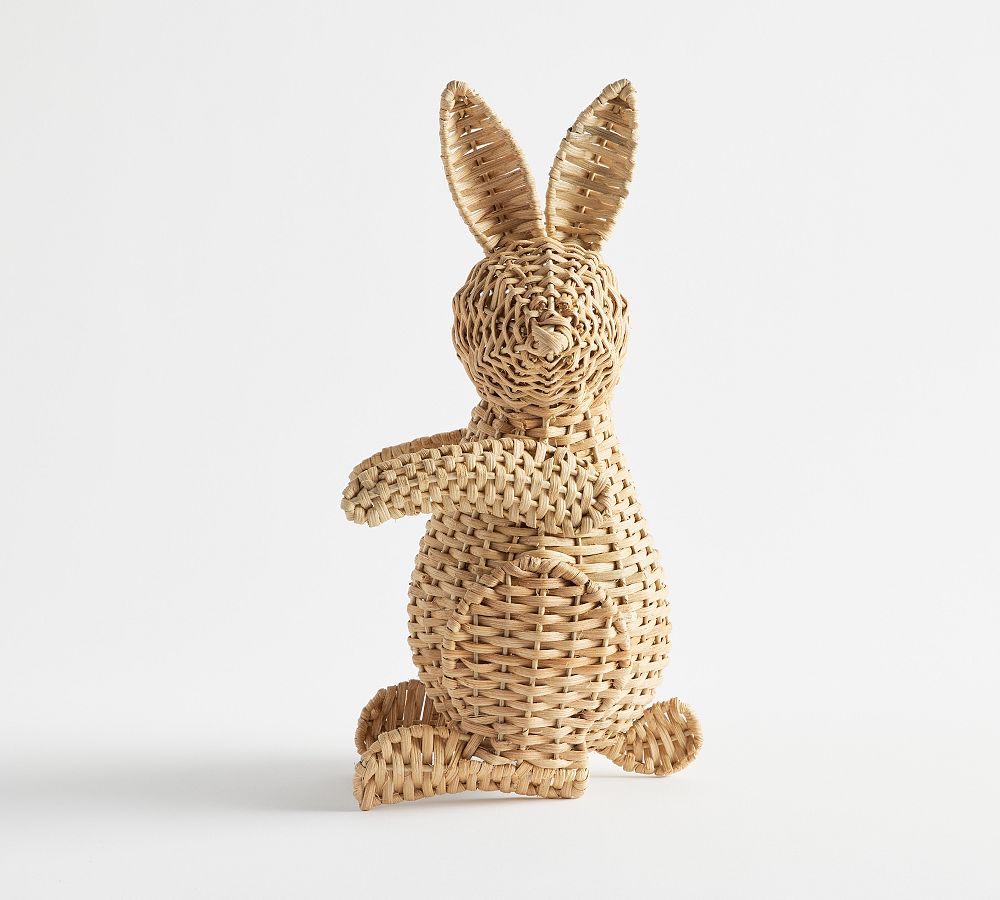 Handcrafted Rattan Bunny
