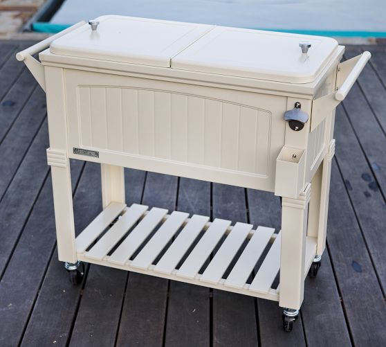 Permasteel Hyannis Stand-up Cooler with Bottle Opener | Pottery Barn