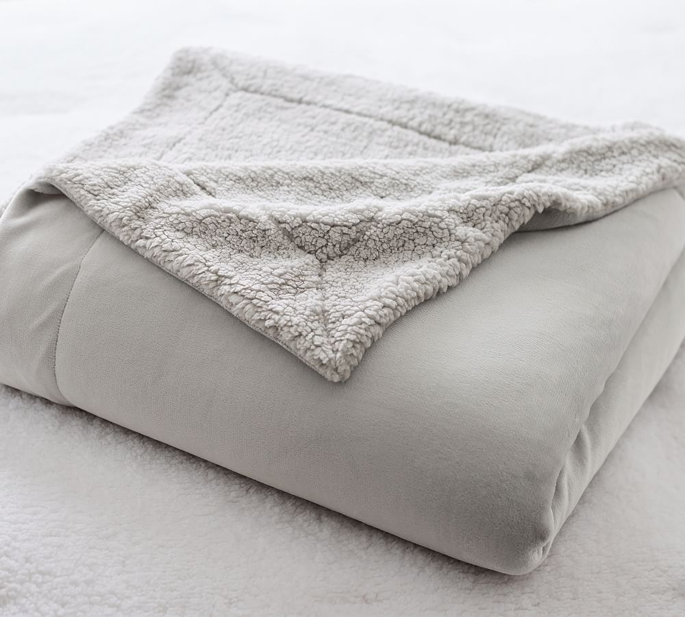 Marshmallow Blanket Pottery Barn