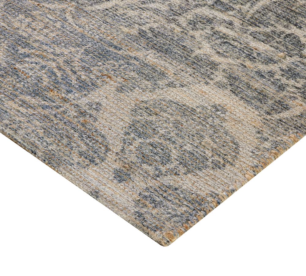 Endera Handwoven Jute Chenille Rug Pottery Barn