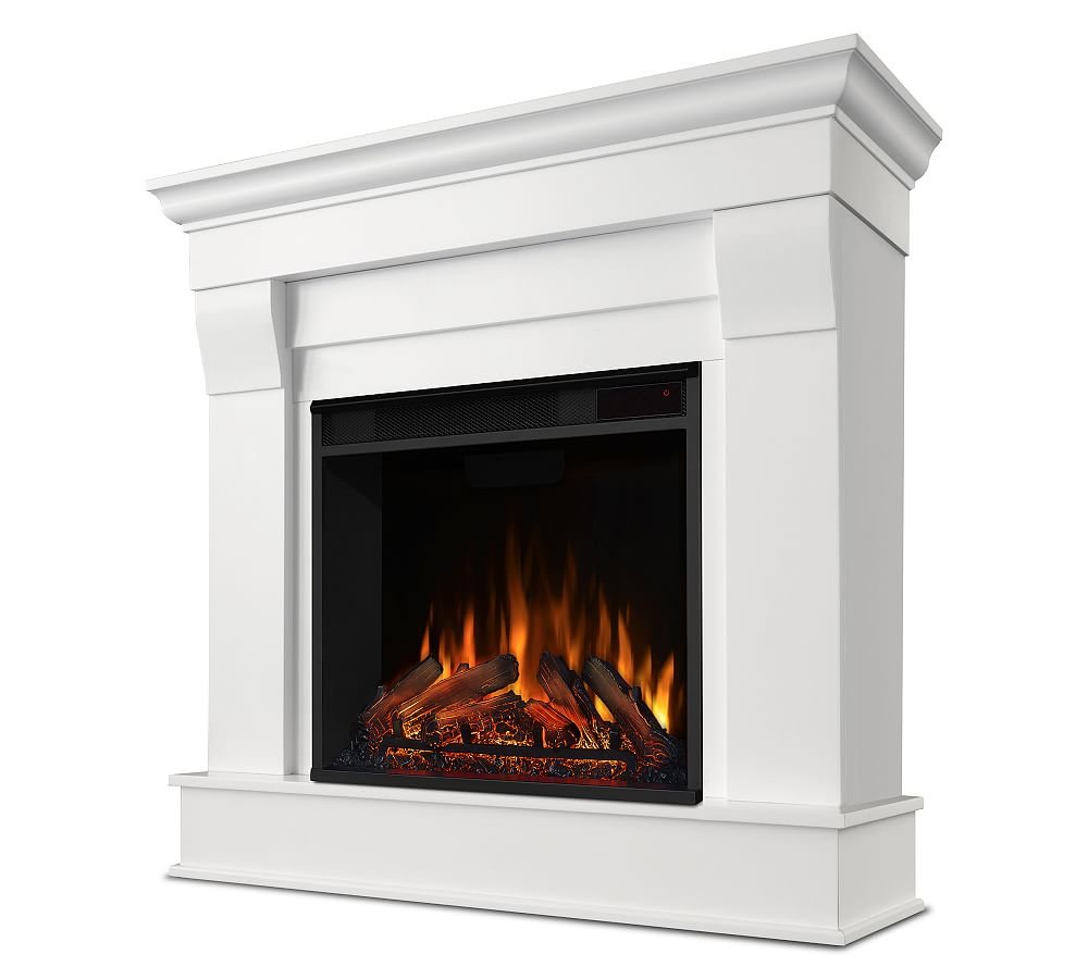 Real Flame® Chateau Electric Fireplace | Pottery Barn