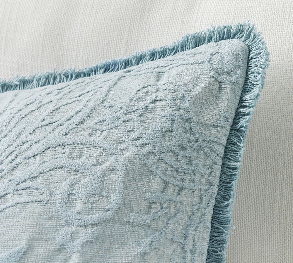 Pearce Chenille Jacquard Throw Pillow Pottery Barn