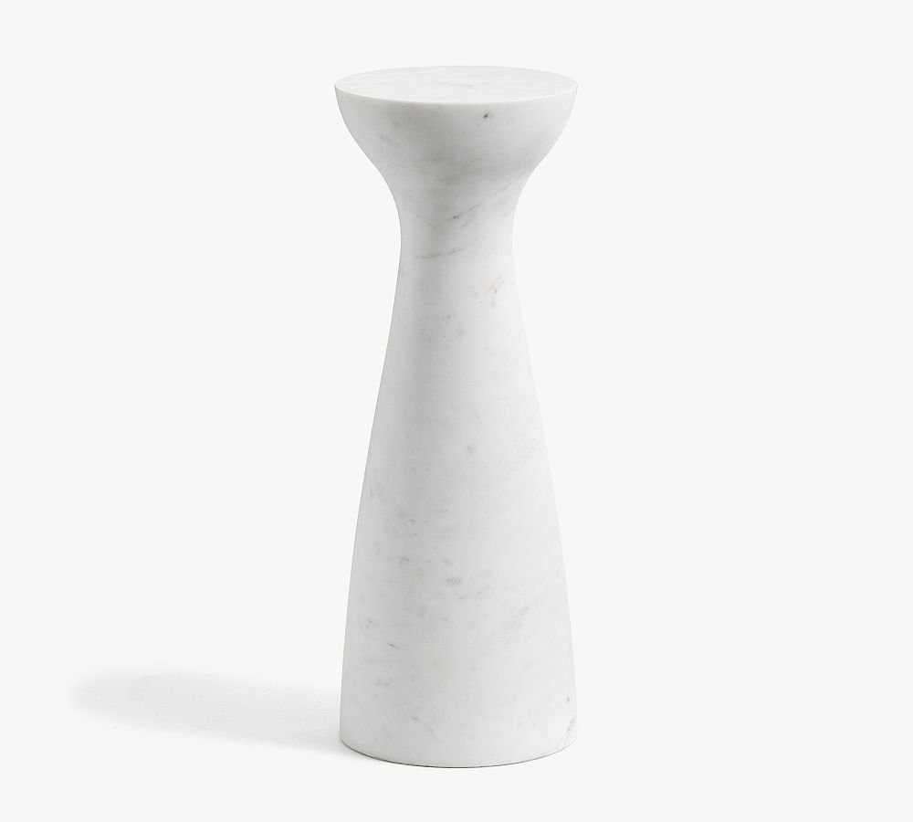 Sansome Round Marble Accent Table