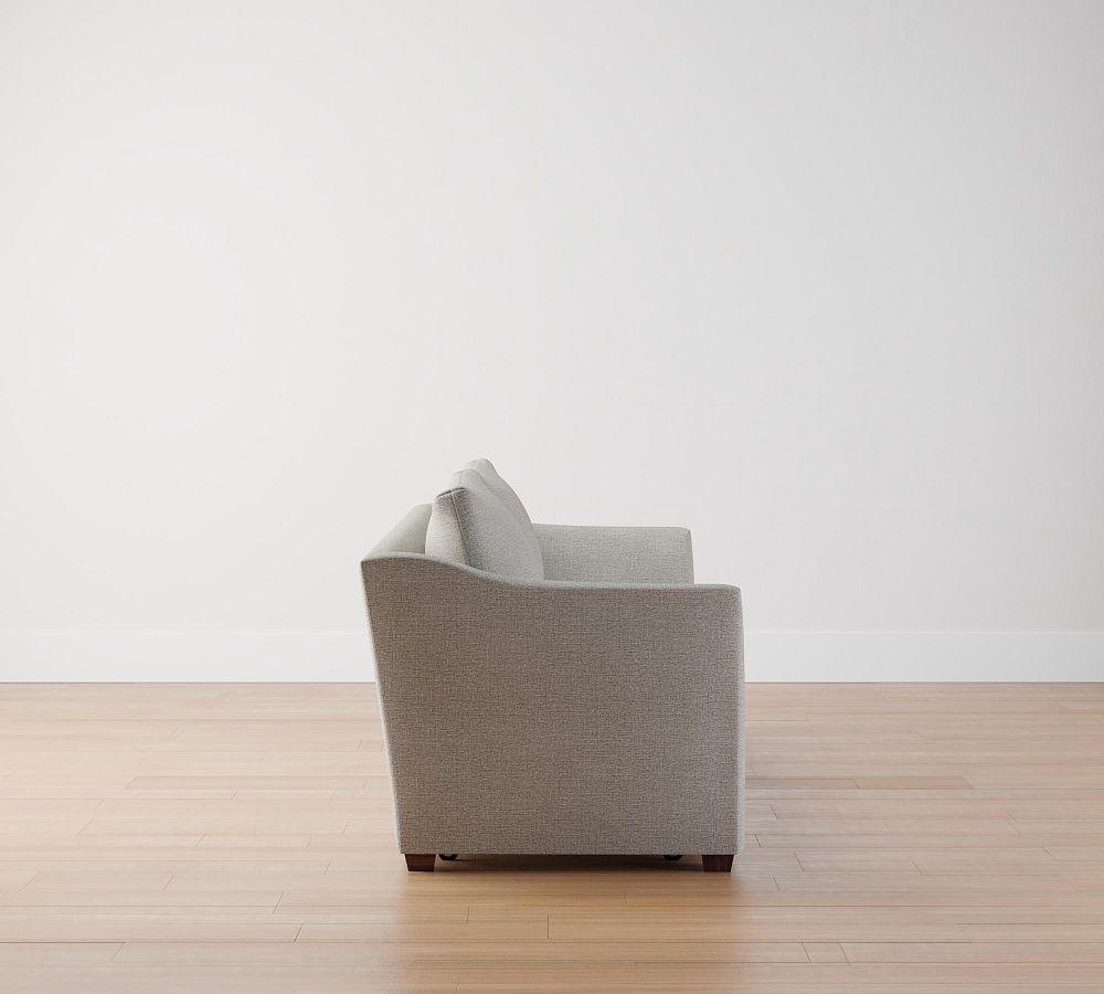 Celeste Upholstered Trundle Sleeper Sofa Pottery Barn