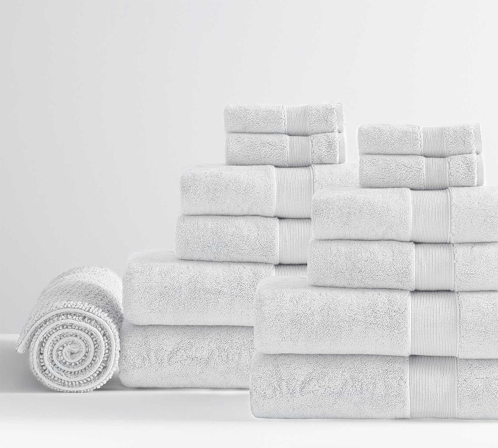 Classic Organic Towel Bundle With Bath Mat